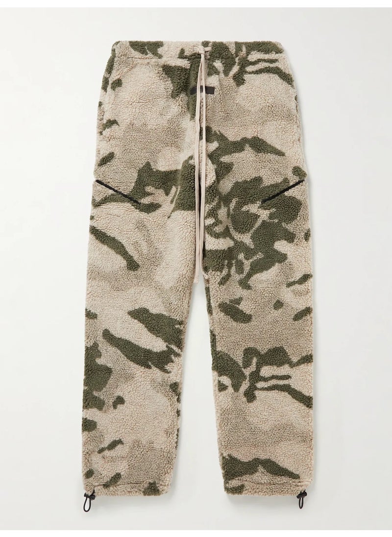 Generic Fog Essentials Mens And Womens Trousers In Essential Black Velvet With Zipper Autumn Winter Woolen Trousers Trendy Casual Wear Camouflage 