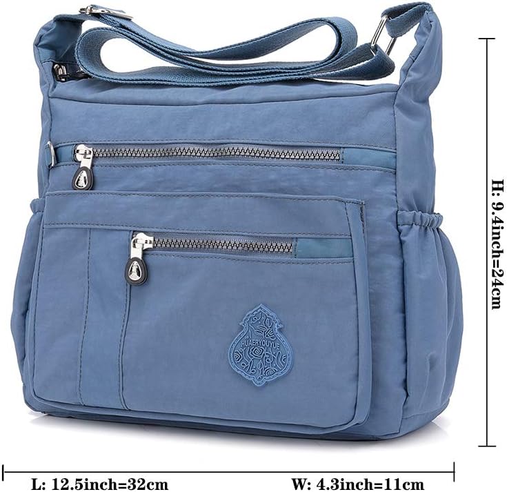 MINTEGRA Store Crossbody Bag for Women Nylon Waterproof Shoulder Purse Messenger Bag Lightweight Pocketbooks - Image 5