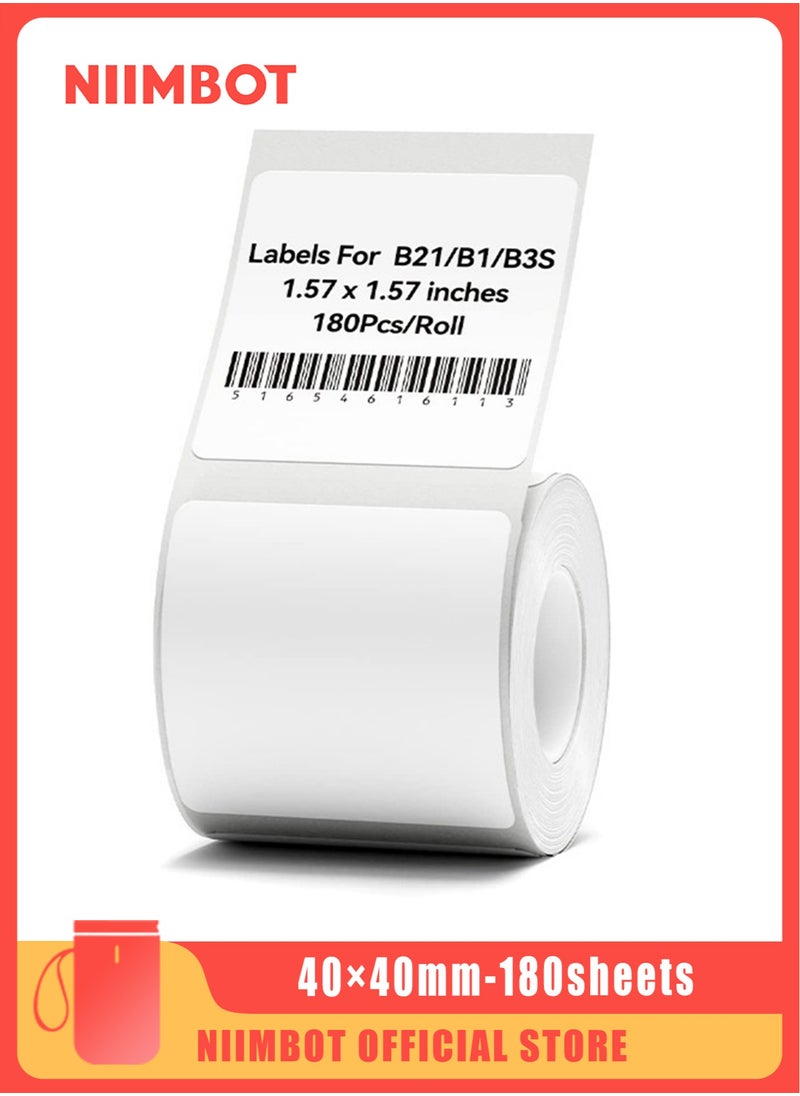 B21 / B1 / B3S ورق ملصقات حرارية مقاوم للماء لطباعة الباركود 40 * 40 مم أبيض - pzsku/Z36BC216102E763D0D629Z/45/_/1732531145/831dd004-f023-456f-a271-90fd5b292ece