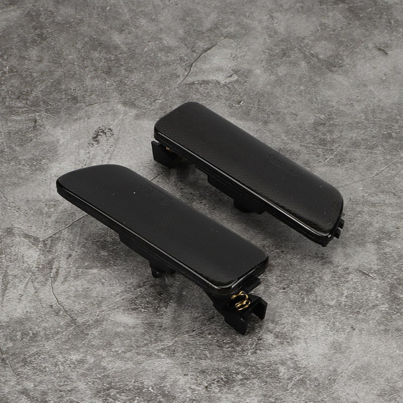 1 Pair Smoked Bumper Marker Side Light Housing for MK4 617215181853 (Black) - Image 5