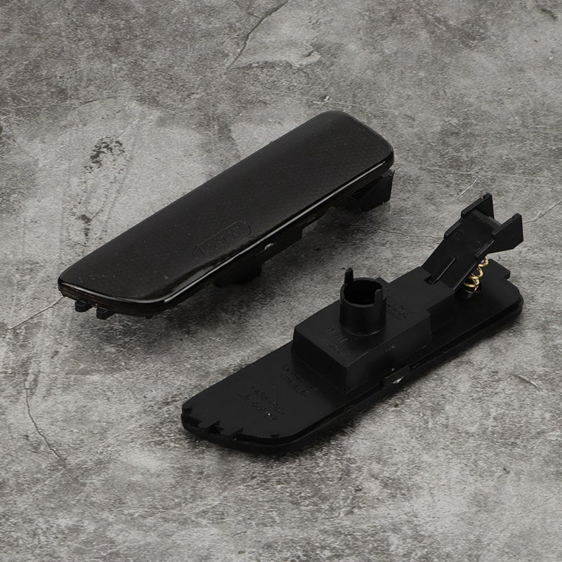 1 Pair Smoked Bumper Marker Side Light Housing for MK4 617215181853 (Black) - Image 3