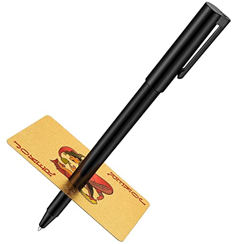 MilesMagic Magician's Pen Through Paper, Dollar, Bill, Poker Card Ultimate Money Penetration Misled Gimmick for Close Up Easy Mystery Magic Tricks, Black - Image 3