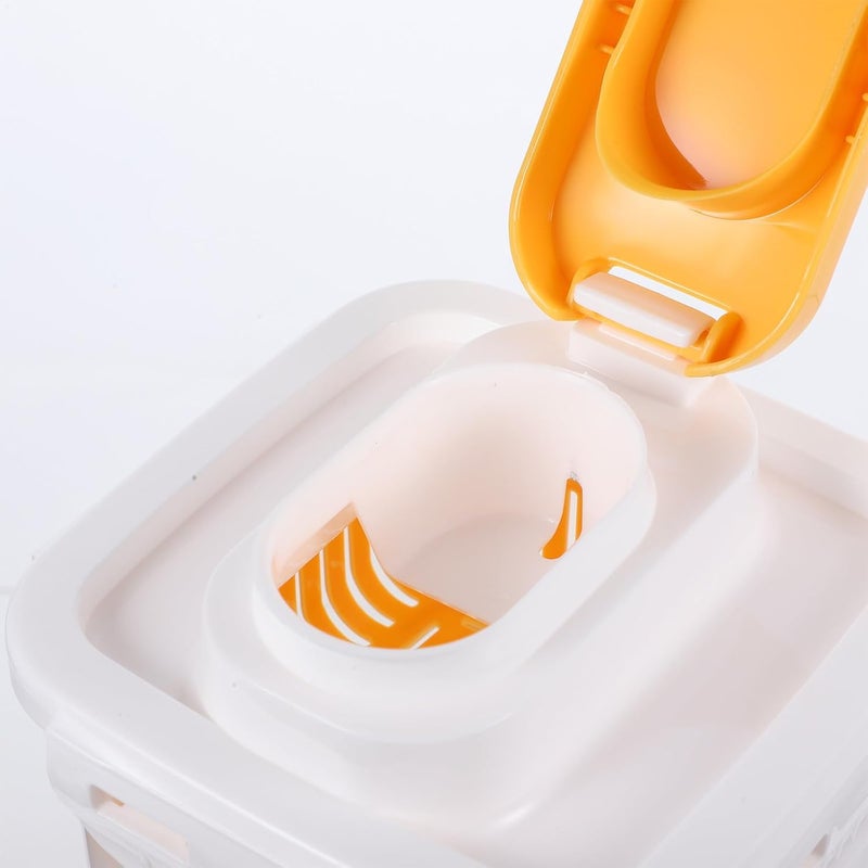 IMIKEYA Water Pitcher with Lid 1700ml Plastic Juice Jug Iced Tea Pitcher for Refrigerator Household Beverage Serveware - Image 3