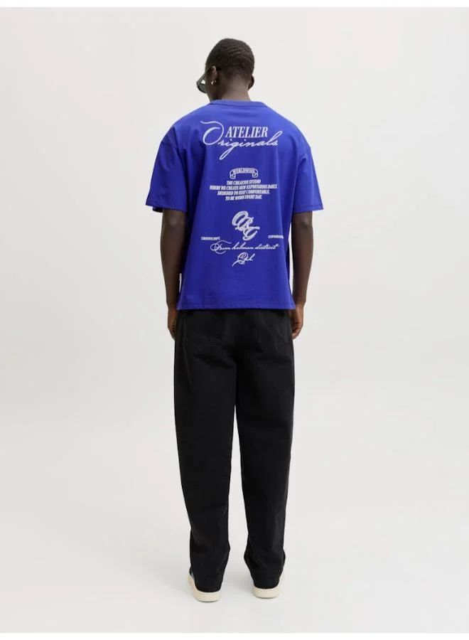 JACK & JONES Graphic Crew Neck T-Shirt