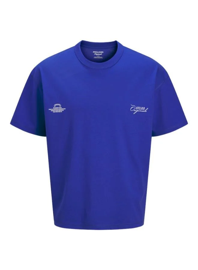 JACK & JONES  Graphic Crew Neck T-Shirt for Men | Best Price UAE