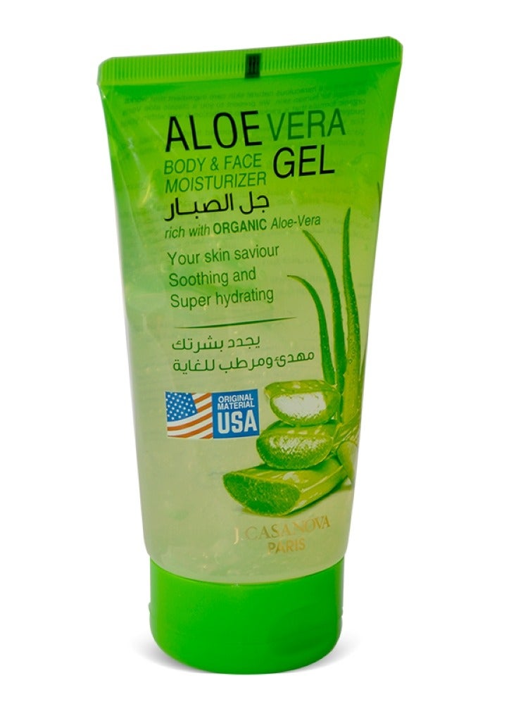 J.CASANOVA Aloe Vera Gel Natural American 150ML Tube - Image 2