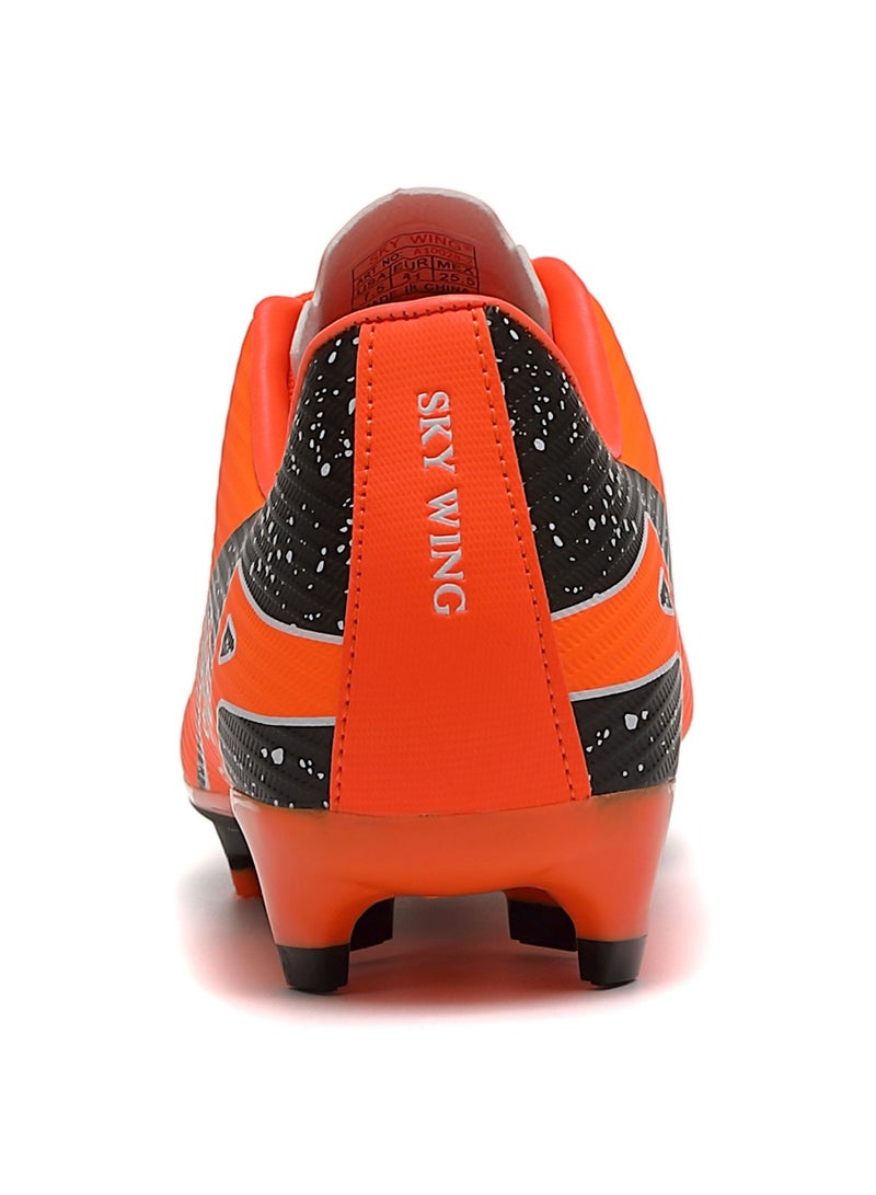SKY WING Football Cleats Unisex And Kid,Indoor Outdoor Low Top Soccer Shoes For Men And Women And Kid Lightweight Shock Resistant Training Boots Professional Turf Shoes Sport Athletic Ground Football Boots - Image 3