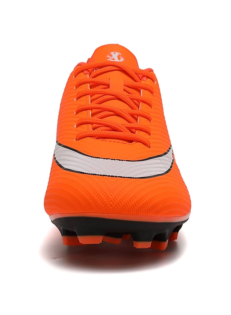 SKY WING Football Cleats Unisex And Kid,Indoor Outdoor Low Top Soccer Shoes For Men And Women And Kid Lightweight Shock Resistant Training Boots Professional Turf Shoes Sport Athletic Ground Football Boots - Image 2