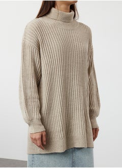 trendyol Ribbed Basic Knitwear Sweater TCTAW25AK00009  - Image 4
