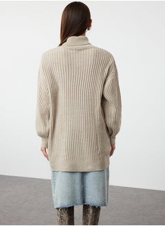 trendyol Ribbed Basic Knitwear Sweater TCTAW25AK00009  - Image 5