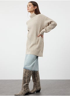 trendyol Ribbed Basic Knitwear Sweater TCTAW25AK00009  - Image 2
