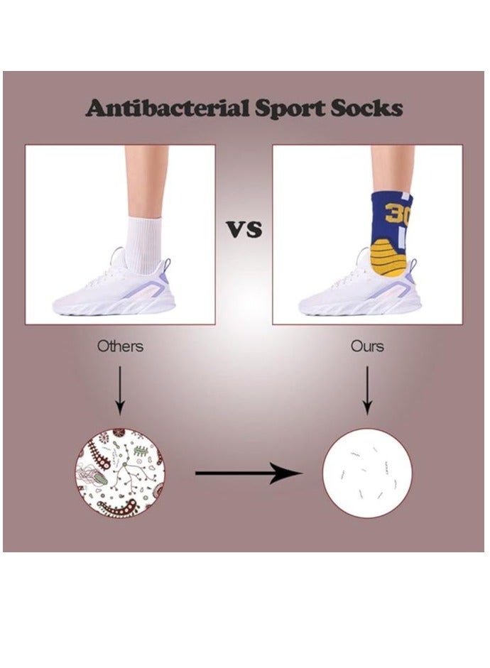 ALCOACH Basketball Socks, Sports Socks with Ankle Protection - Image 5