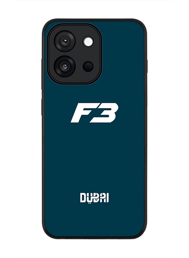 Stylizedd For OnePlus 13s / 13T Case,Slim fit Camera Protection, Shockproof Thin Phone cover  -  Faz3 Dubai Blue