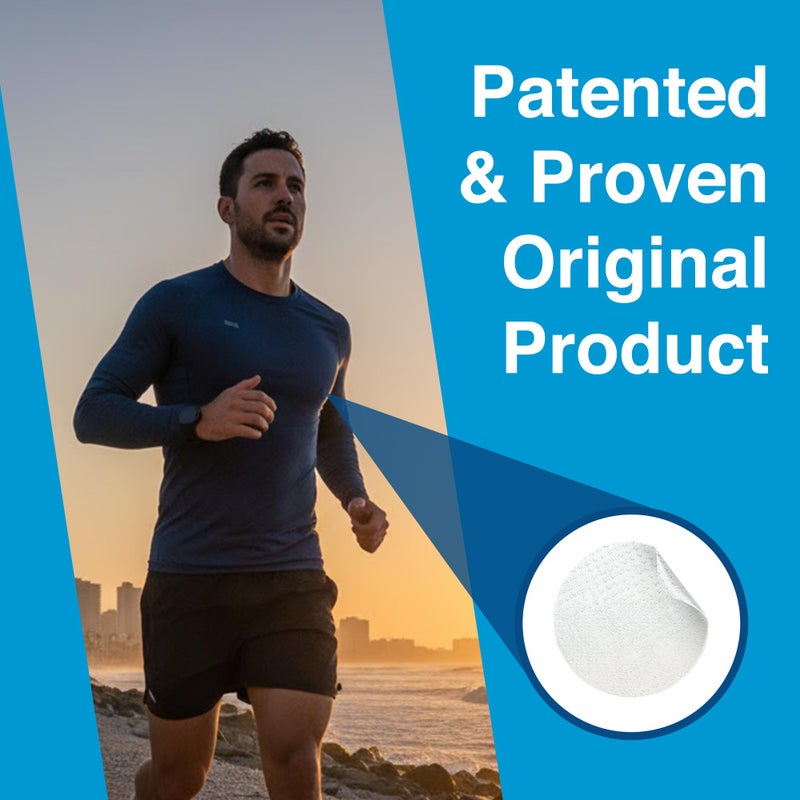 NipEaze - The Original Sports Nipple Covers - Patented & Proven - Chafing Prevention for Men and Women, 1pack, Size Extra, 100Pcs (50pairs) - Image 4