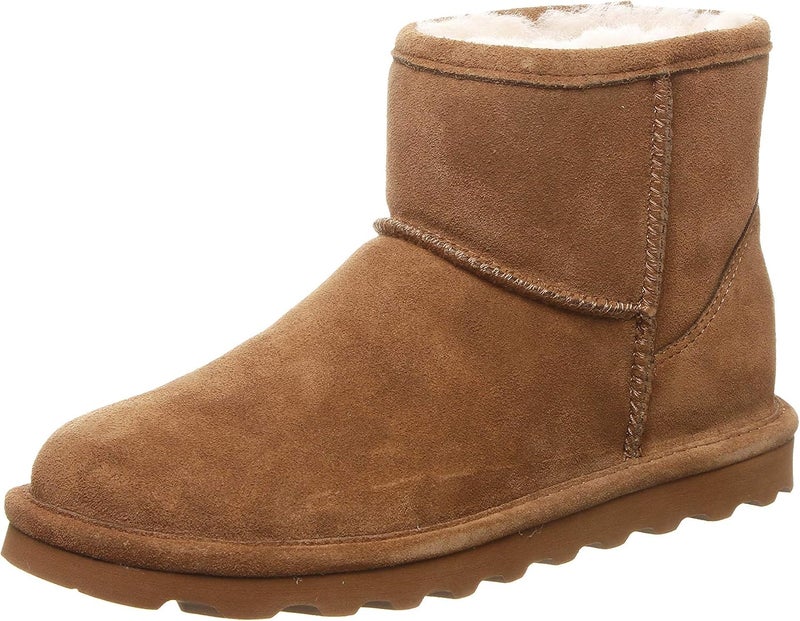 Bearpaw Alyssa Women's Slouch Boots - Brown (Hickory Ii 220) - Size 3 UK (36 EU) - Image 1