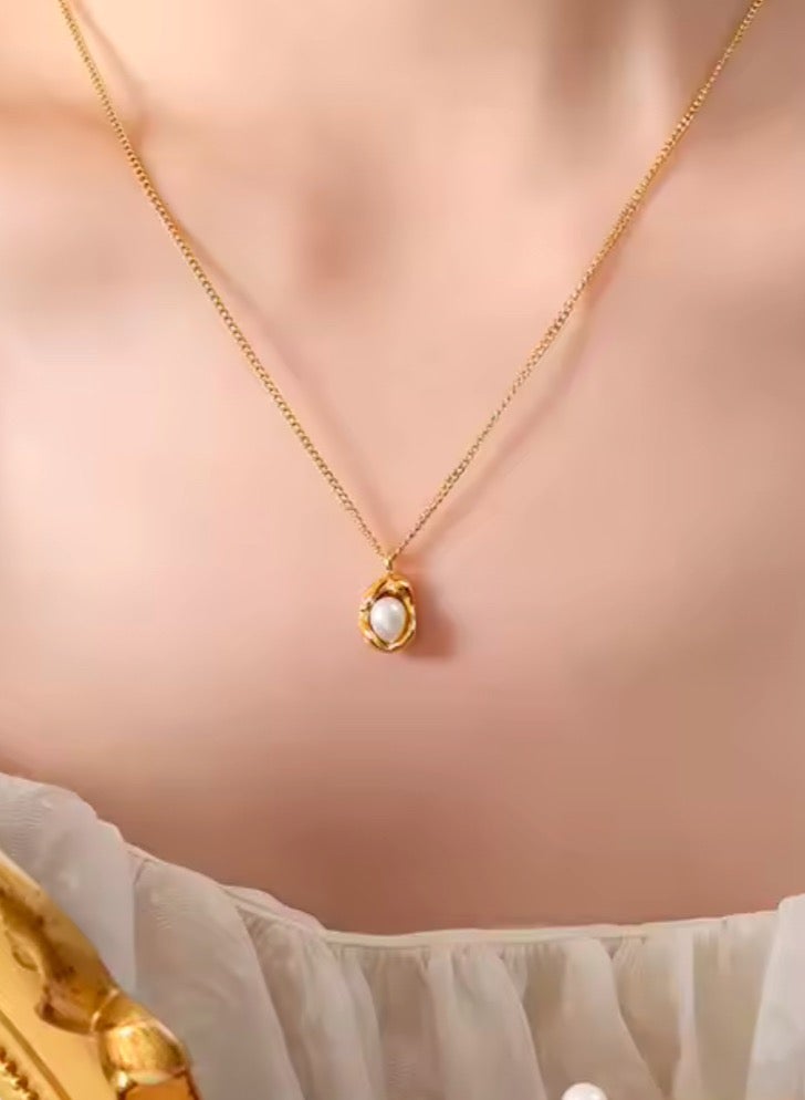 Jewelry For Life Trendy Stainless Steel Gold Plated Necklace For Women - Image 2