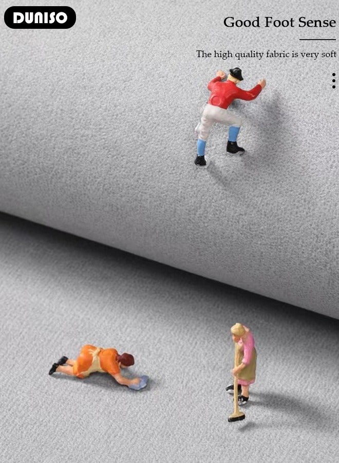 DUNISO Diatom Mud Front Door Mat, Non-Slip Durable Welcome Mat, Absorbent Rubber Low Profile Doormat, Heavy Duty Waterproof Indoor Outside Mats, Easy Clean Floor Mat for Entrance Home 60*90cm - Image 5