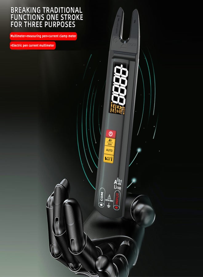 بي سايد جهاز قياس الجهد الرقمي متعدد الوظائف 4000 عداد، مقياس الجهد والتيار المتردد والمستمر، جهاز اختبار الجهد الكهربي غير المباشر، جهاز قياس المقاومة مع تنبيه الجهد، وخاصية تحديد الهوية من خلال Livewire وFirewire - Image 3