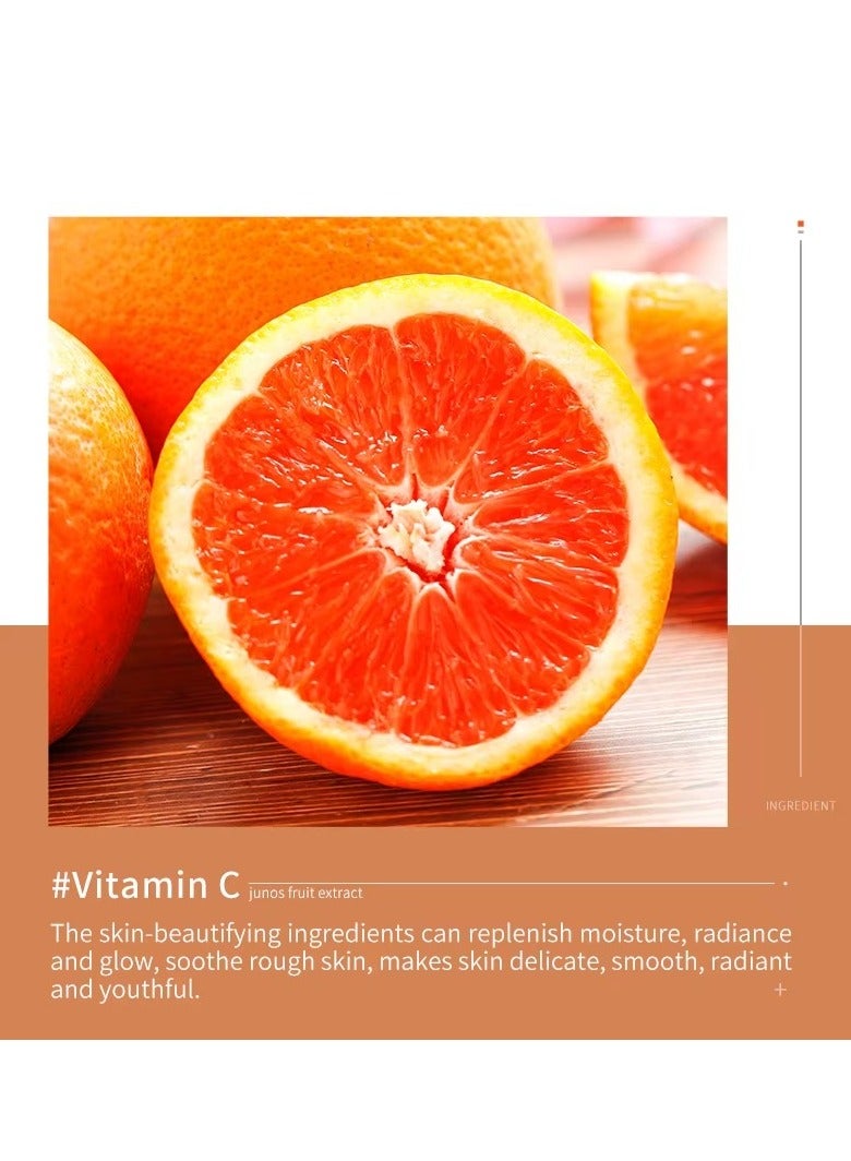 SADOER Vitamin C Brightening Essence Serum 30ml Face Serum for Dark Spots and Uneven Skin Hydrating Lightweight Formula for Women and Men - Image 4