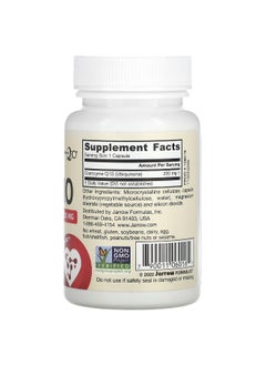 jarrow formulas Jarrow Formulas, Vegan Co-Q10, 200 mg, 60 Veggie Capsules  - Image 2