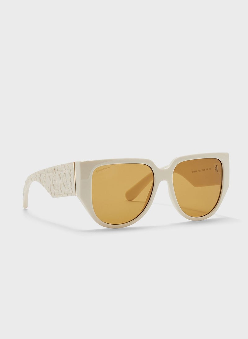 Salvatore Ferragamo Tea Cup Shape Sunglasses - Image 1