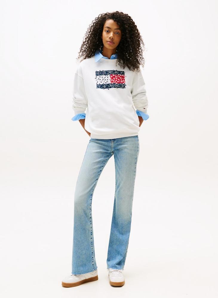 TOMMY JEANS Graphic Pullover Sweatshirt - Image 3