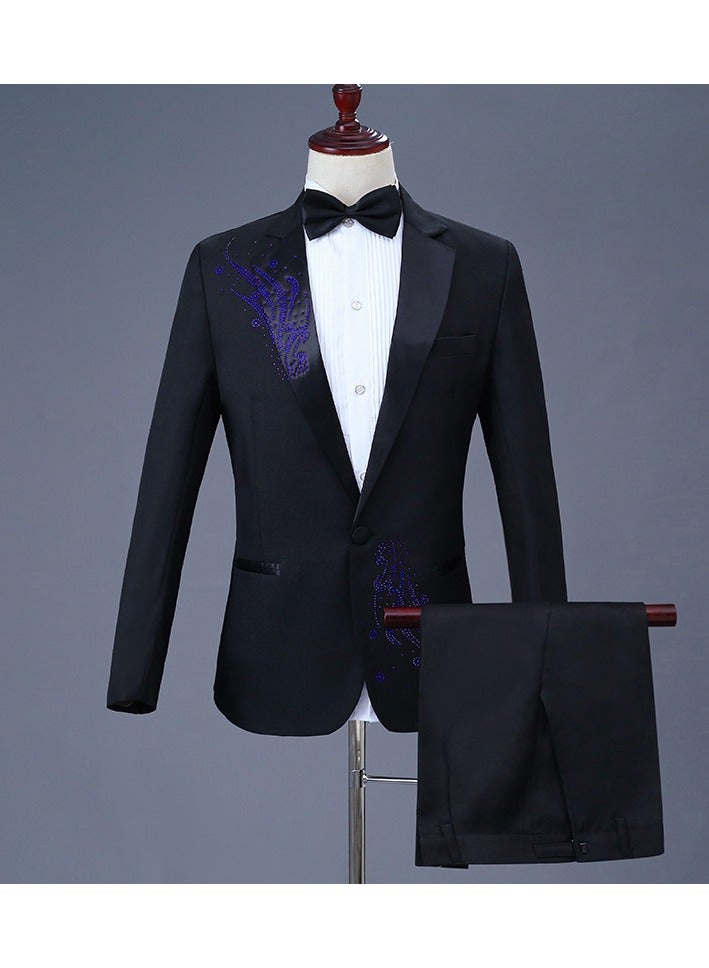 KUYING New Fashionable Slim Fit Suit Set  - Image 1