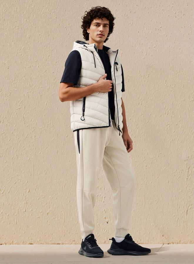 Kappa Men Sleeveless Hooded Puffer Gilet - Image 2