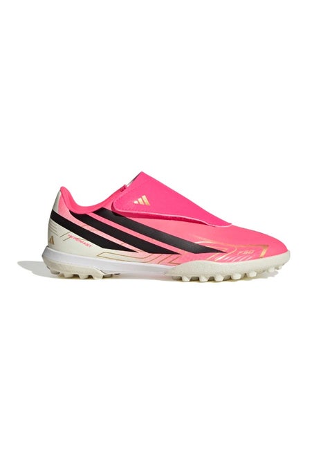 F50 Hyperfast Club Velcro Turf Football Shoes Kids