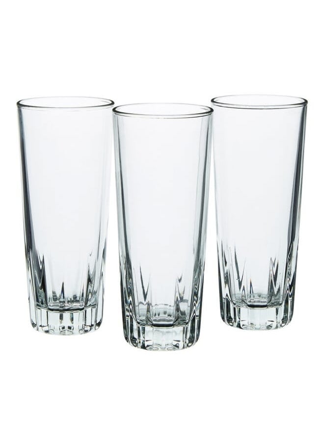 Bormioli Rocco Rocco 3Piece Long Glass Set Clear 270Ml 