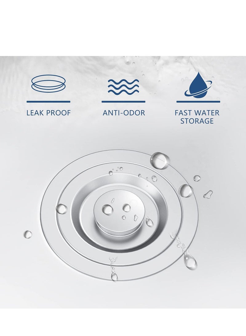 Y&D Kitchen Sink Drain 3-1/2 , Stainless Steel Drain, Assembly Kit with Removable Deep Basket/Sealing Lid for Standard Prevent Water Pipes from Clogging  - Image 3