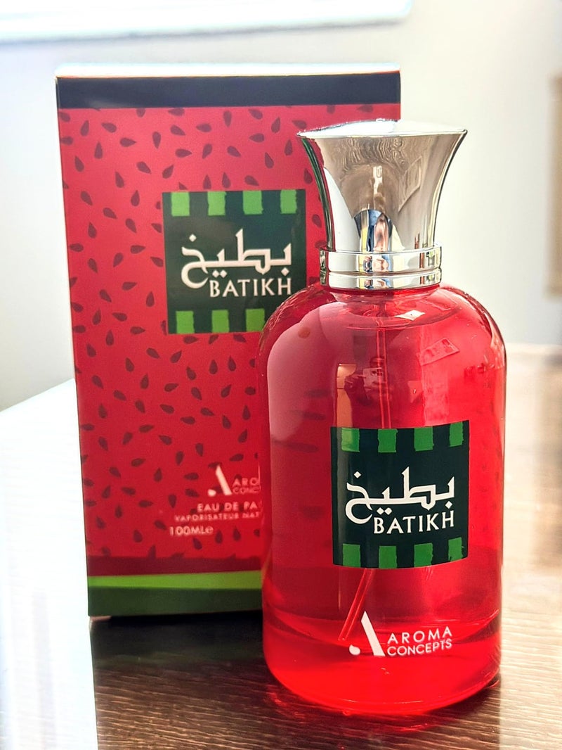 PARIS CORNER Paris Corner BATIKH Watermelon Perfume EDP 3.4 FL Oz Unisex EDP Fresh Scent  - Image 4