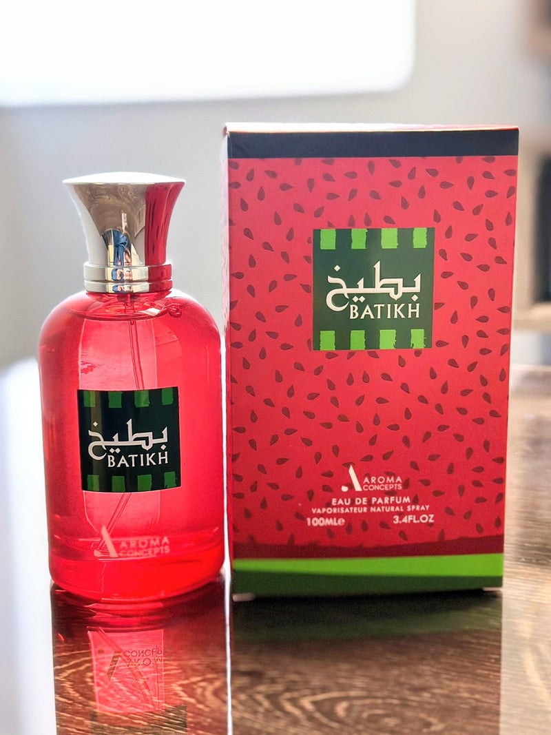 PARIS CORNER Paris Corner BATIKH Watermelon Perfume EDP 3.4 FL Oz Unisex EDP Fresh Scent  - Image 3