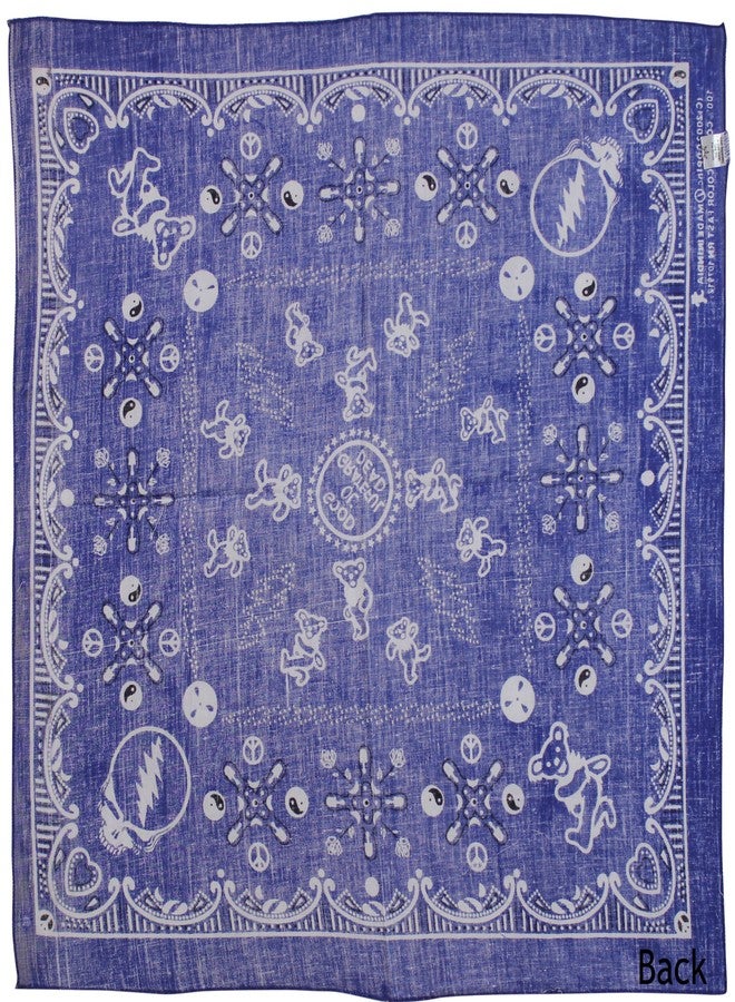 Sunshine Joy Good Ol' Grateful Dead Bandana Blue - Image 4