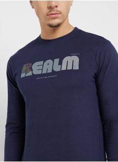 Seventy Five Basics Graphic Long Sleeve T-Shirt  - Image 3