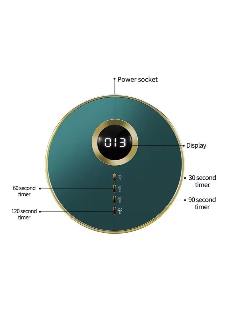 BLUEQUE مجفف أظافر جل LED بالأشعة فوق البنفسجية، مجفف أظافر جل احترافي - Image 2