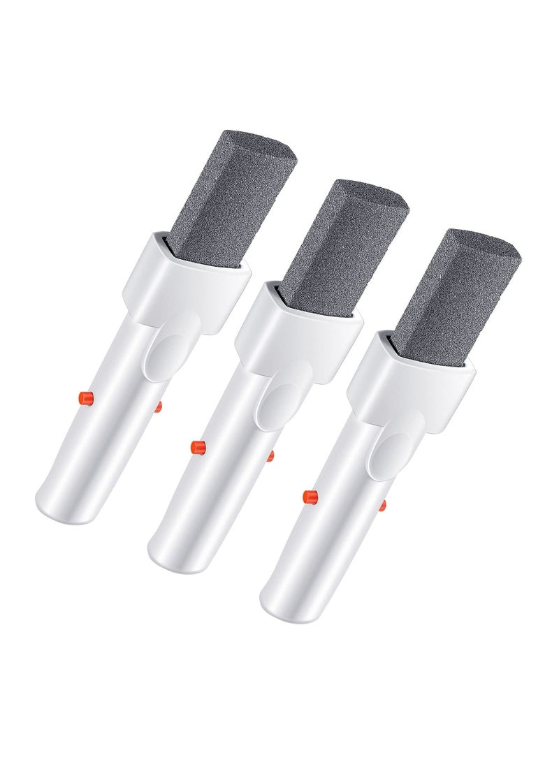 Excefore Pool Stain Eraser, 3 Pack Pool Pumice Stone with Handle for Cleaning Toilet Bowl Ring, Bath, Kitchen, Pumice Sticks for Plaster Concrete Spa Pool Pumice Stone Removing Rust Spot - Image 1