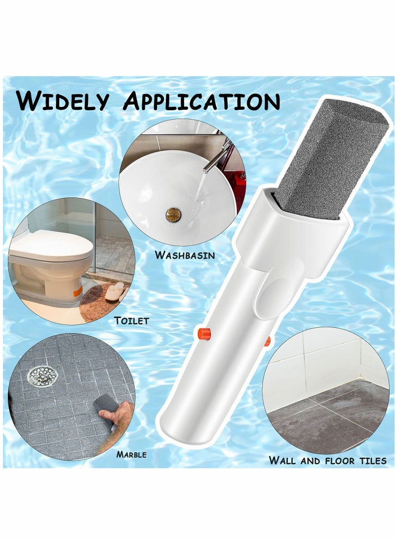 Excefore Pool Stain Eraser, 3 Pack Pool Pumice Stone with Handle for Cleaning Toilet Bowl Ring, Bath, Kitchen, Pumice Sticks for Plaster Concrete Spa Pool Pumice Stone Removing Rust Spot - Image 3
