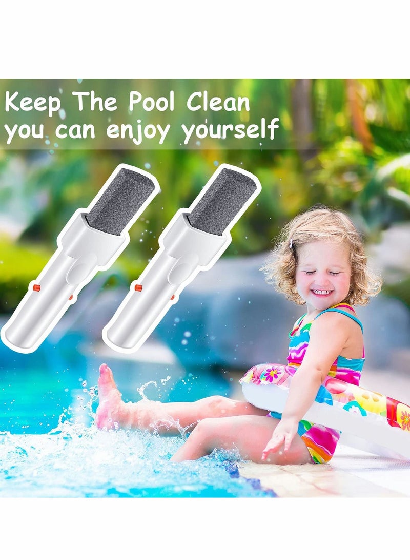 Excefore Pool Stain Eraser, 3 Pack Pool Pumice Stone with Handle for Cleaning Toilet Bowl Ring, Bath, Kitchen, Pumice Sticks for Plaster Concrete Spa Pool Pumice Stone Removing Rust Spot - Image 2