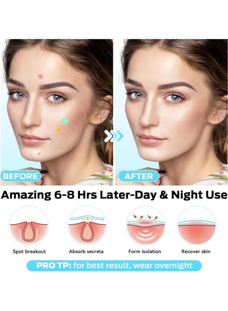 JOGAMS 200 Counts Acne Pimple Patch Acne Covering Stickers for Face and Skin Pimple Patch Daily Skin Care - Image 3