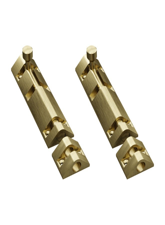 Atlantic Triangle Tower Bolt 18 inch, Tower Bolt for Main Door and Bathroom, Door Latch for Bedroom, Tower Bolt for Home, Offices, Doors, Windows, Easy to Fit, Antique. Finish, (Pack of 2 Pcs) - Image 1