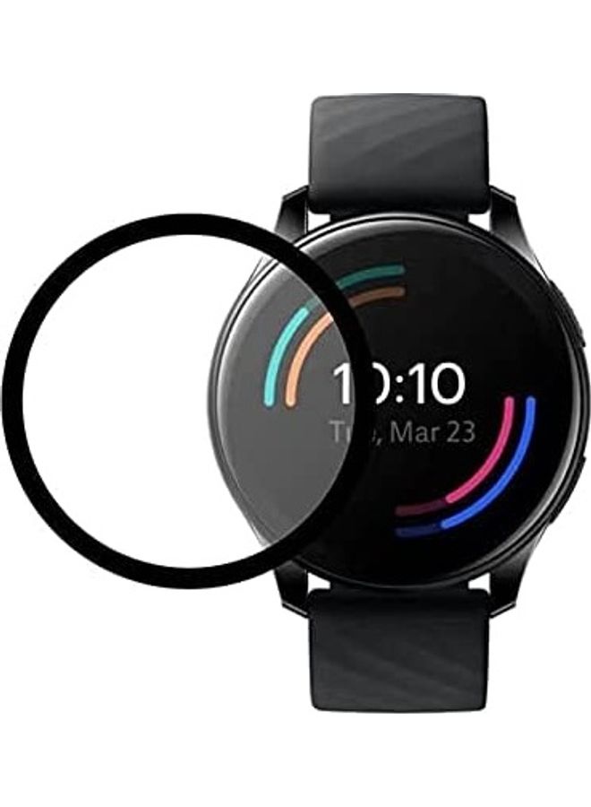 NIBEMINENT 3D Curved Full Soft Protective Film For OnePlus Watch Clear  - Image 1
