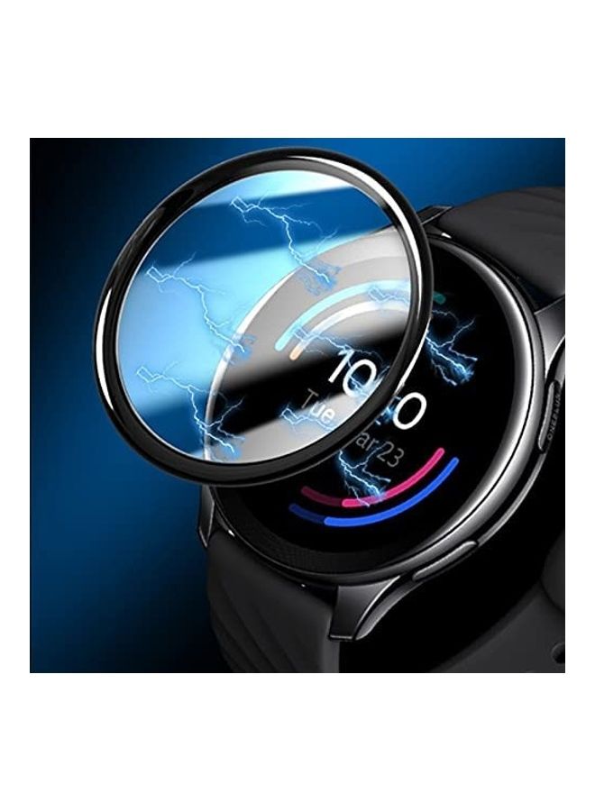 NIBEMINENT 3D Curved Full Soft Protective Film For OnePlus Watch Clear  - Image 4