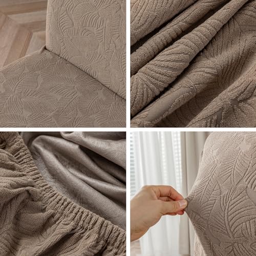 YUEANG Waterproof Dining Chair Covers, Chair Covers for Dining Room Stretch Parsons Chair Slipcover, for Dining Room Kitchen Chair Protector Cover, Removable, Washable - Image 5