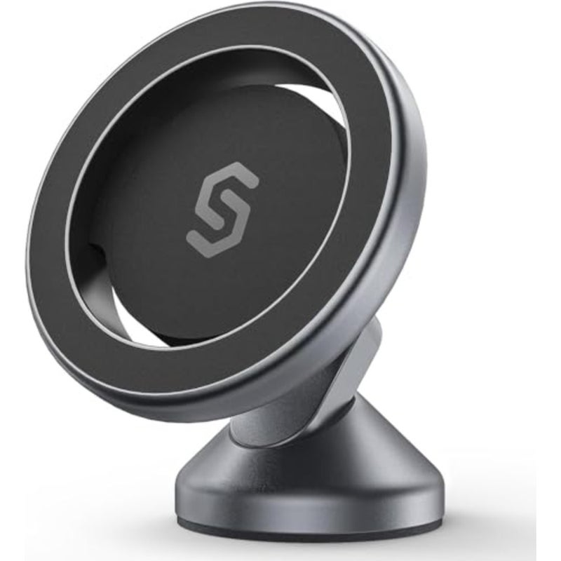 MagSafe Car Mount, Magnetic Car Phone Holder for Car Dashboard, 360° Rotating Strong Magnet Phone Mount with 3M VHB Adhesive, Compatible with iPhone 17/16/15/14/13/12 and MagSafe Cases - Image 1