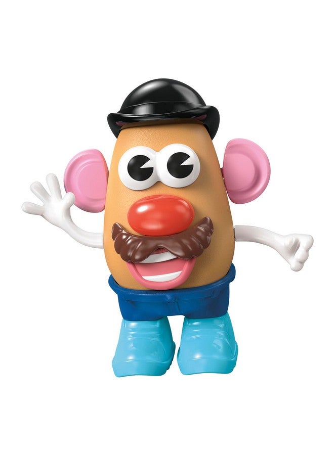 Mr. Potato Head لعبة رأس البطاطا الكلاسيكية للسيد بطاطا للأطفال من عمر 2 سنوات وما فوق، تشمل 13 قطعة وأجزاء لإنشاء وجوه مضحكة - Image 1