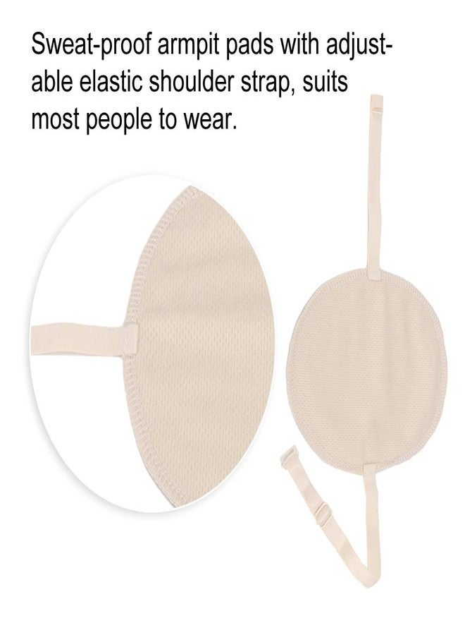 Filfeel Underarm Sweat Pads Reusable Cotton Absorbent Pads Armpit Sweat Guard Cover Sweat Absorbent Pads Skin - Image 5