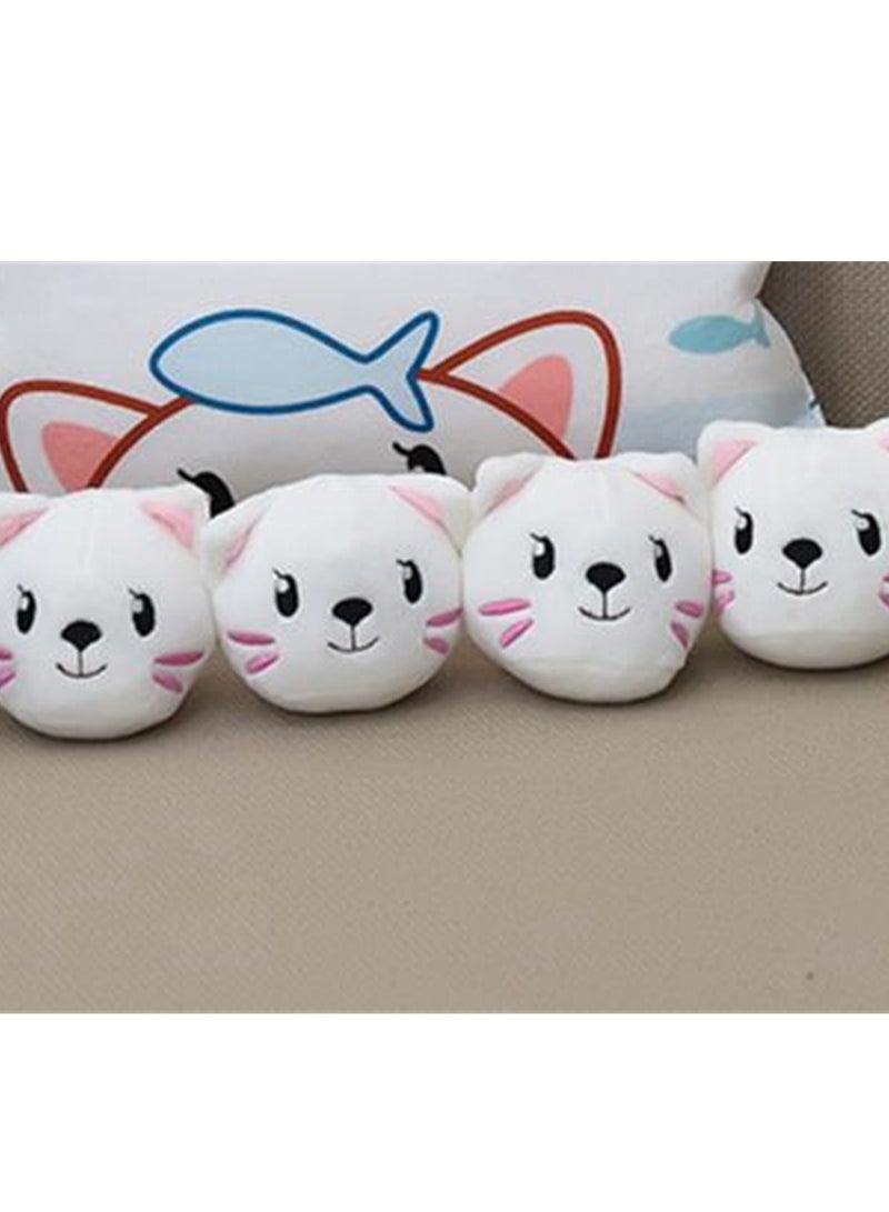 Creative bagged round toys cute cartoon dolls a big bag of creative plush toys  - Image 4