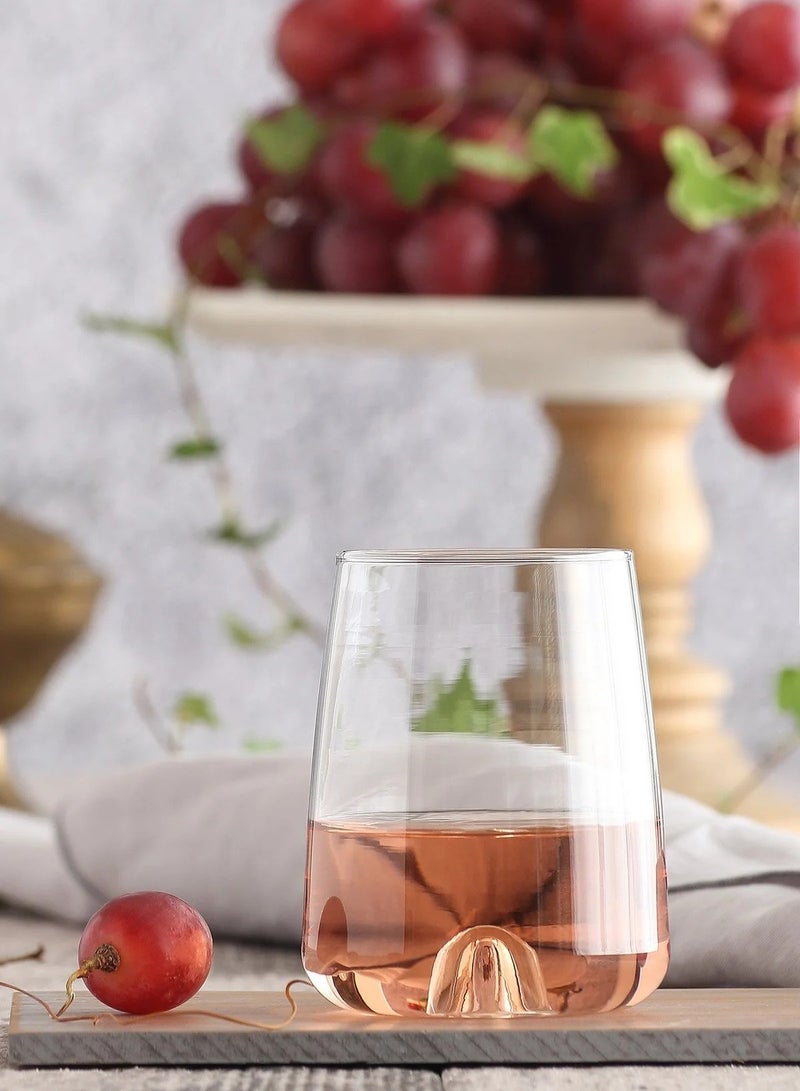LAV 3 Pieces Terra Tumbler Set 360 Ml - Clear - Image 5