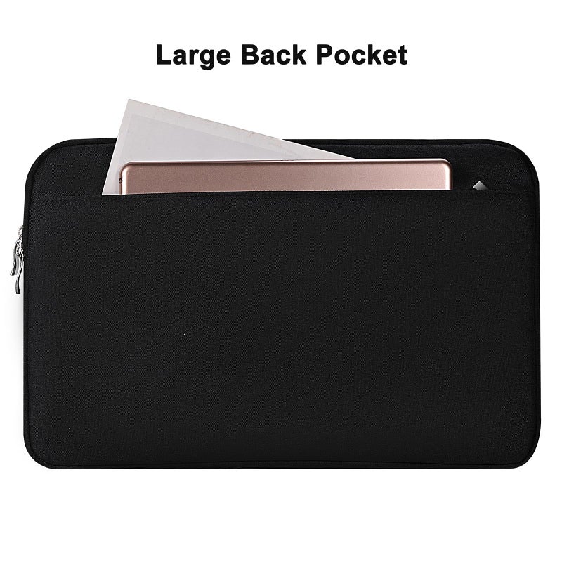 Losong Portable Monitor Case 15.6 Inch, Protective Carrying Sleeve for Most 16.1/15.6 in Monitors, Water Resistant Portable Laptop Display Bag with Accessory Pocket, Size-15.3"x9.8" Black - Image 3